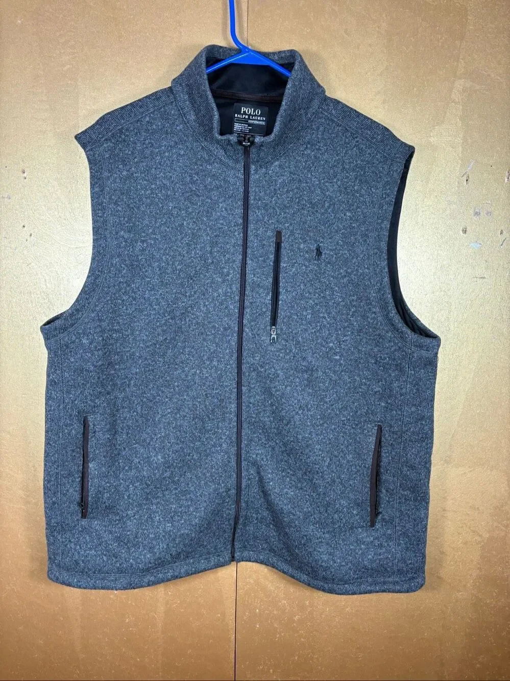 Polo Ralph Lauren mens fleece performance vest size XXL